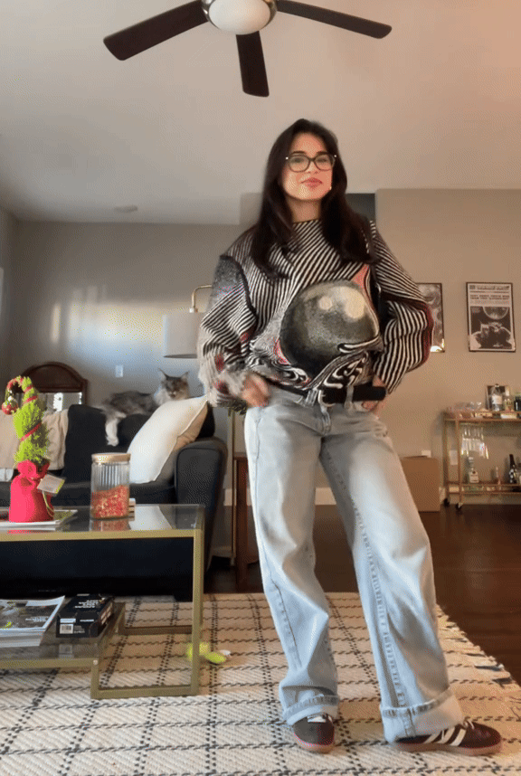 Pull confortable en grosse maille pour les couches d'automne