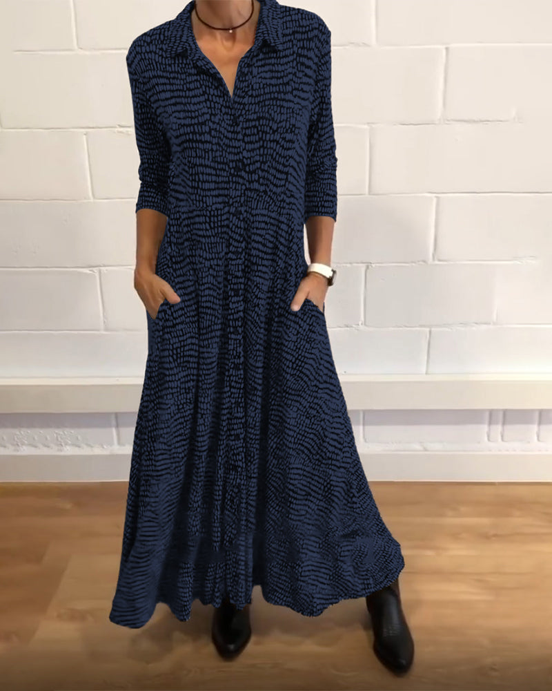 Robe élégante pour femme avec poches