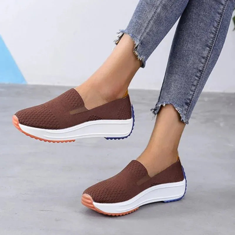 Chaussures confort orthopédiques en maille