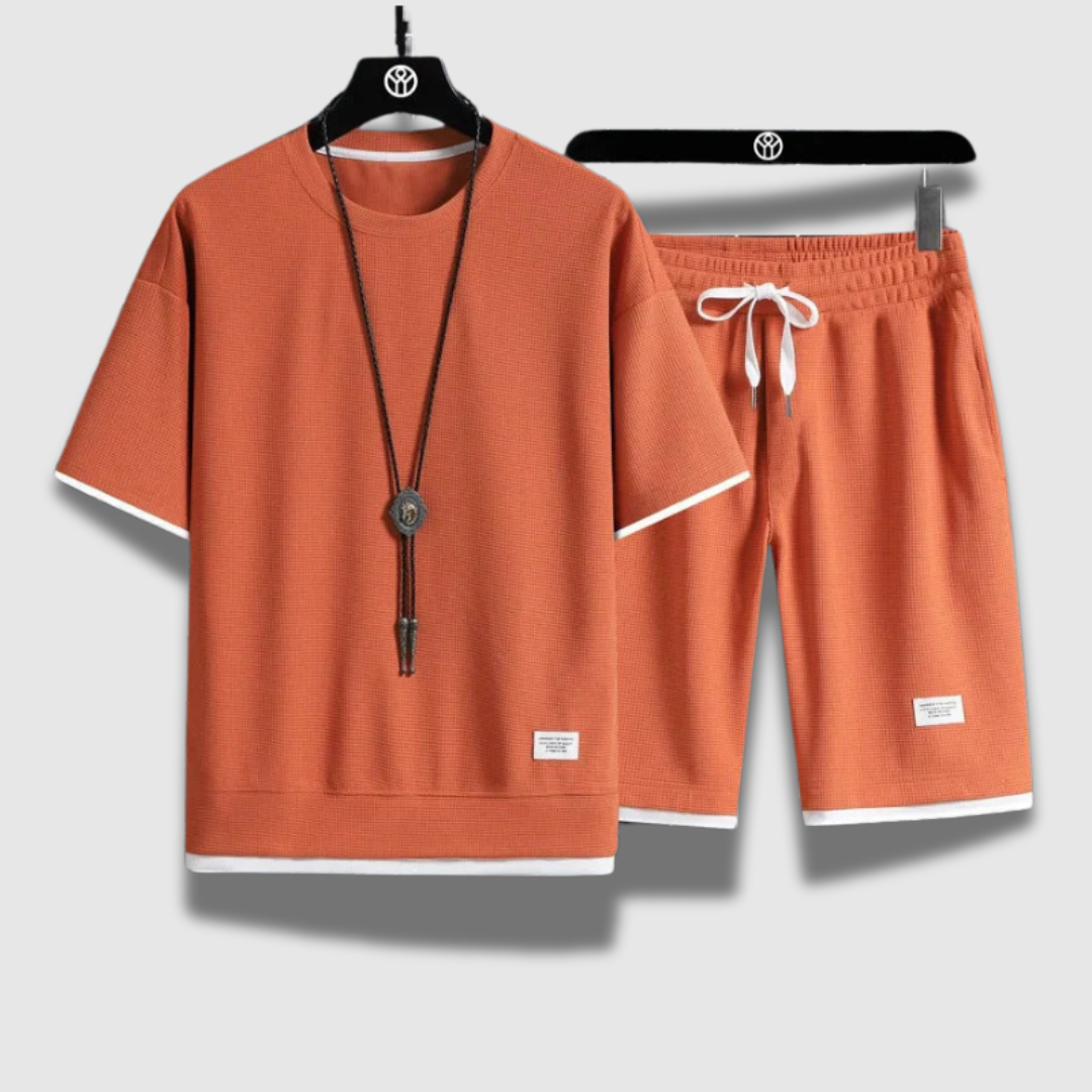 Ensemble Chemise et Short Détendu pour Homme