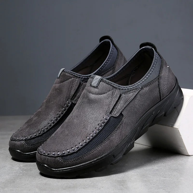 Mocassins en cuir antidérapants stylés pour hommes