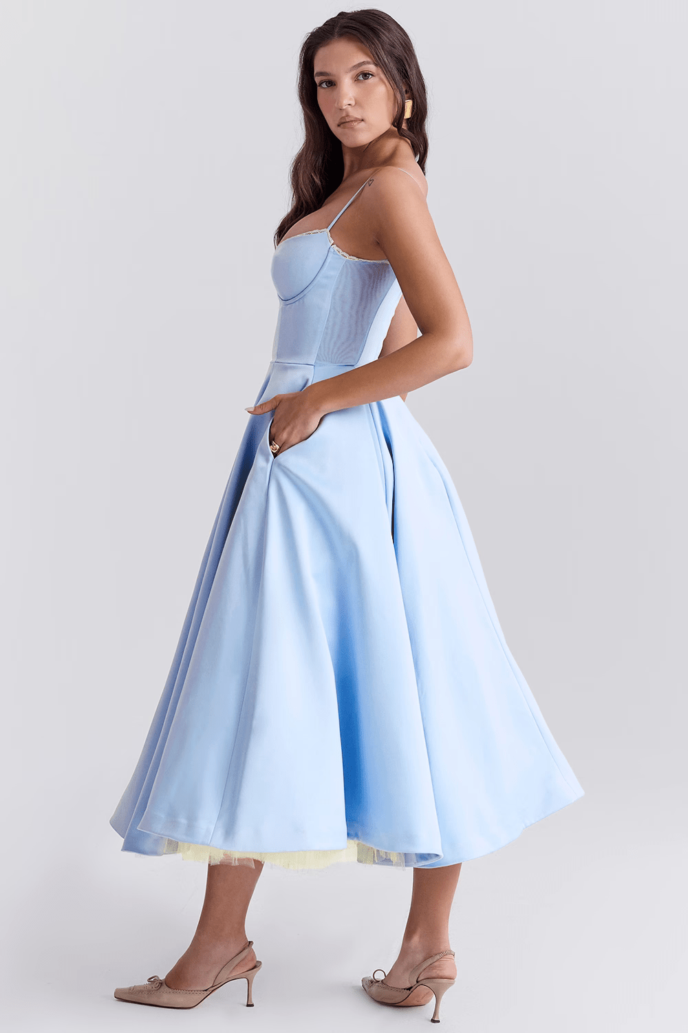 Robe Midi Élégante Evelina