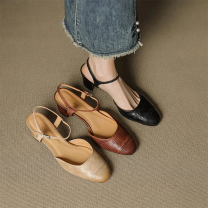 Sandales de luxe confort classique toute la journée