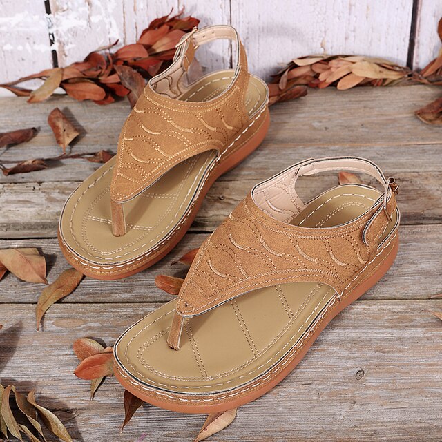 Sandales orthopédiques confortables pour un maintien tout au long de la journée