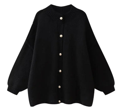 Cardigan en maille oversize confortable