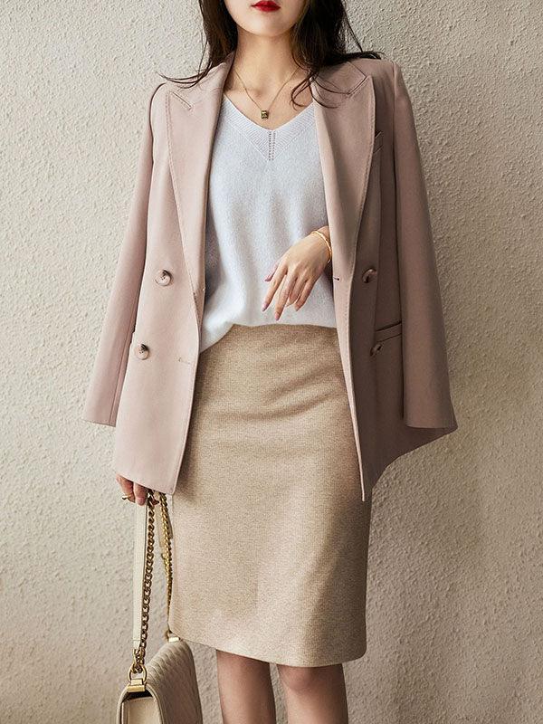 Pull en cachemire doux de luxe col en V pour femmes