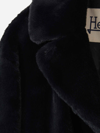 Manteau Chic en Fausse Fourrure pour un Style Hivernal Élégant