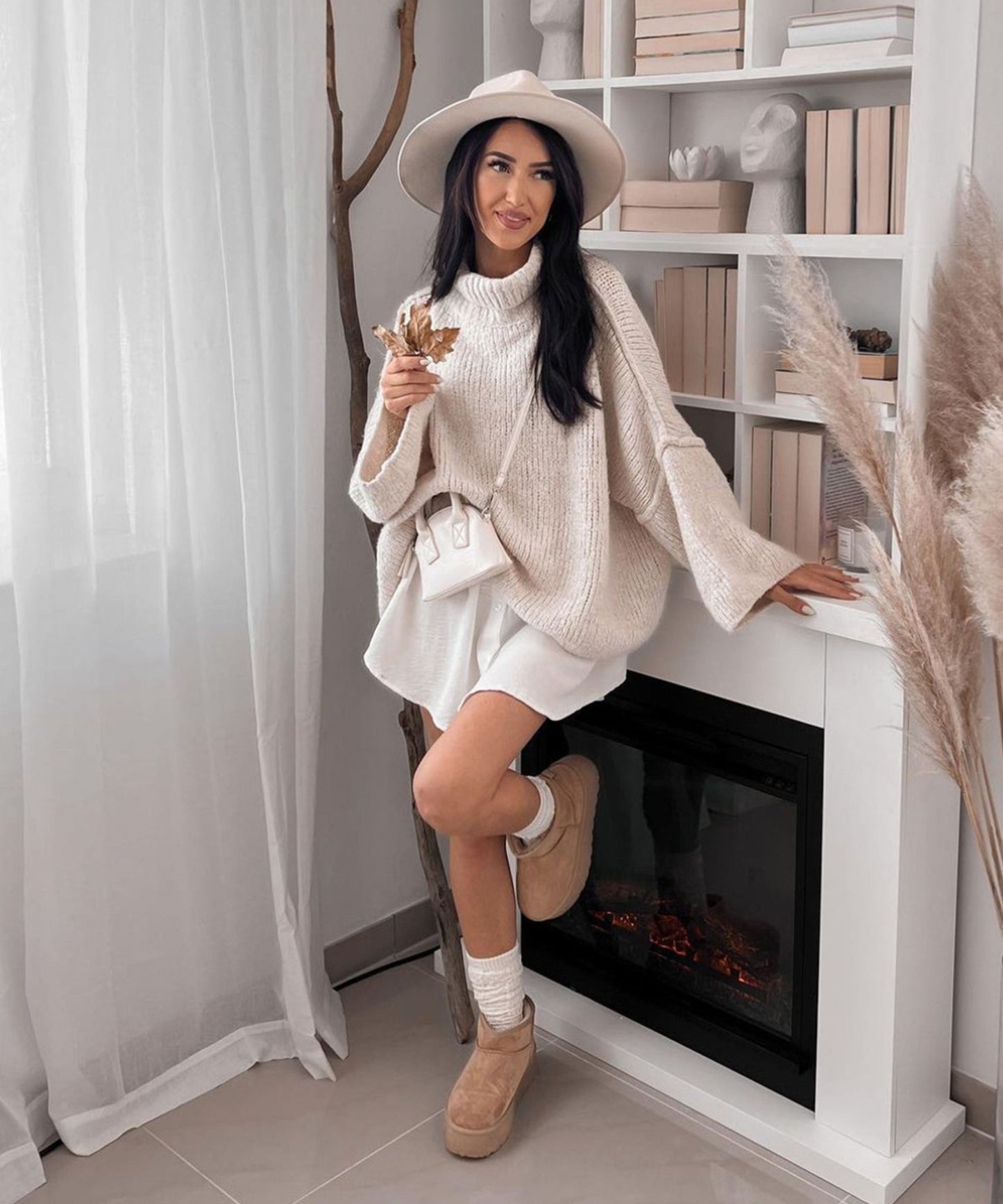 Jupe Blanche Élégante