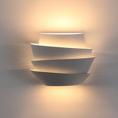 Lampe Murale Double Points de Lumière en Fer Scandinave