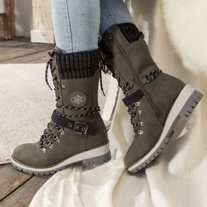 Bottes d'hiver orthopédiques confortables pour hommes et femmes