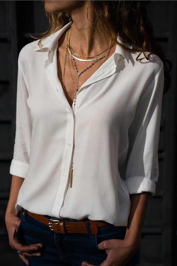 Chemise Blouse Professionnelle Élégante Femmes