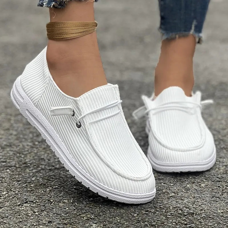 Chaussures à lacets décontractées pour femmes avec confort