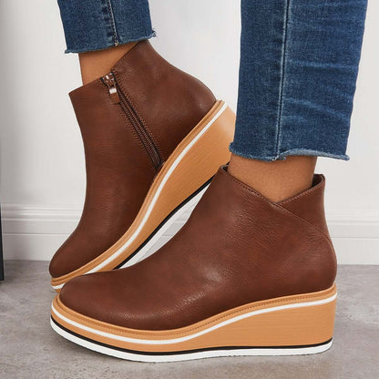 Bottines Élégantes et Confortables Pour Femmes