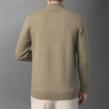 Pull en Tricot à Col Rond Elégant pour Homme