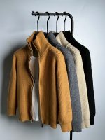 Cardigan Doux Confortable en Tricot Homme