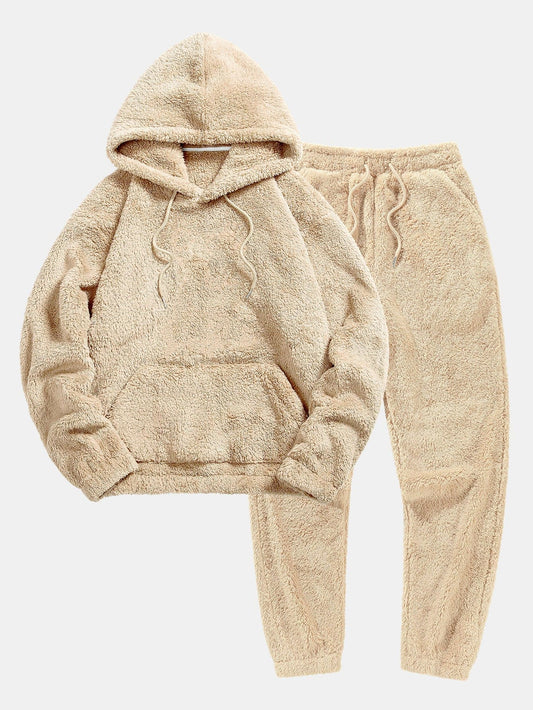 Ensemble de jogging à capuche Cozy Teddy femmes