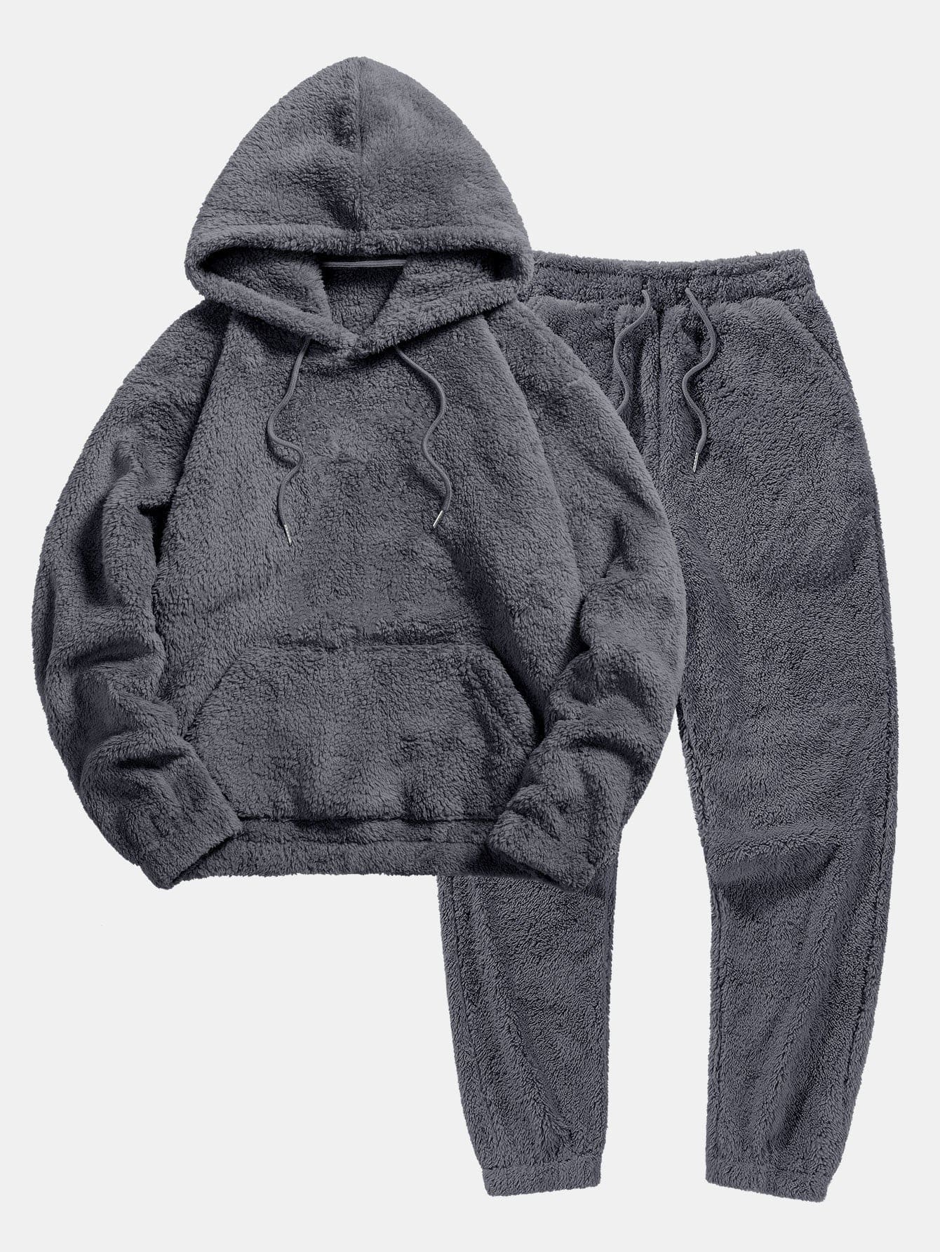 Ensemble de jogging à capuche Cozy Teddy femmes