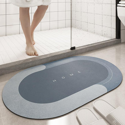 Tapis de Salle de Bain Super Absorbant Doux Sèche Rapide