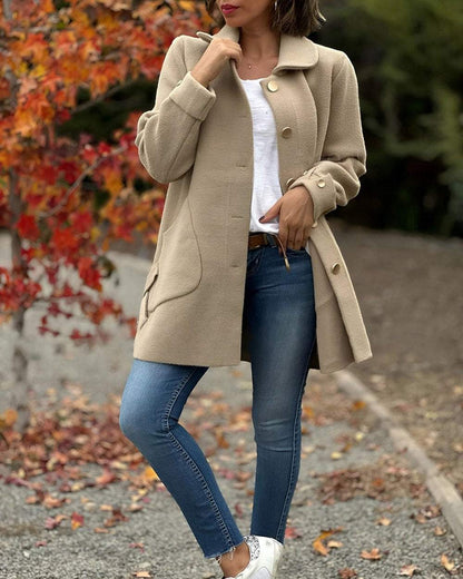 Veste Élégante Chic à Nœud Latéral pour un Style Sans Effort