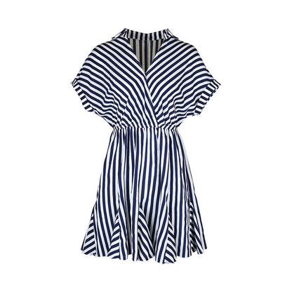 Robe Chic Stylée Col V Pour Femme