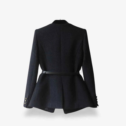 Veste en tweed sur mesure pour un style bureau chic