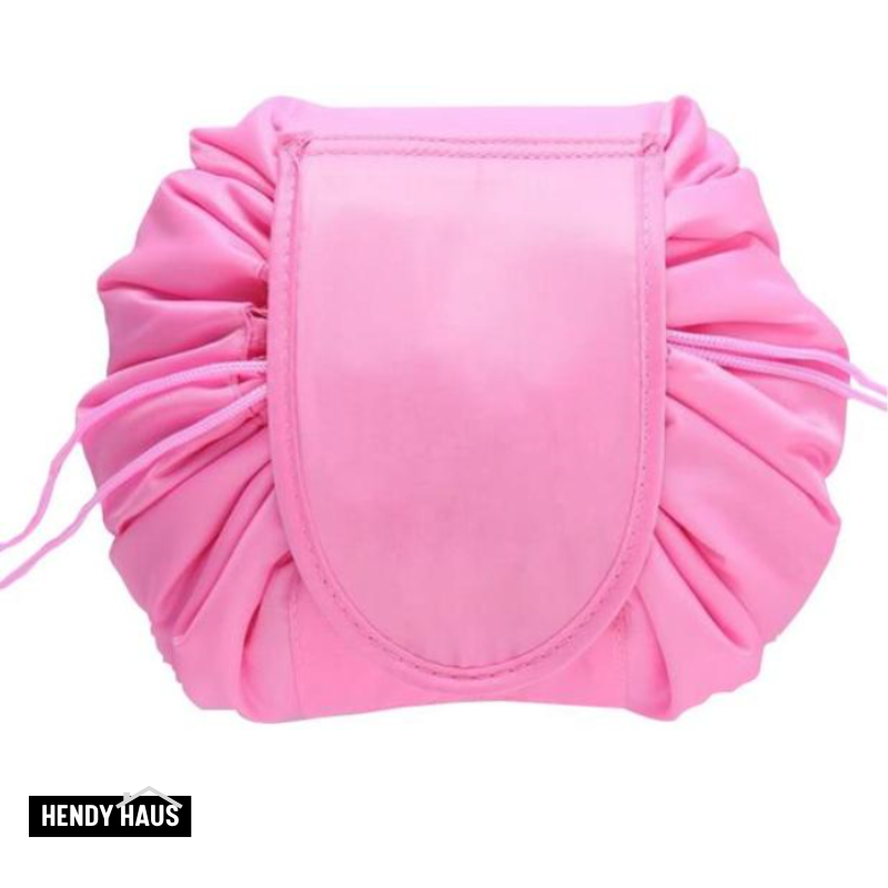 Trousse de maquillage en toile souple pour voyage et usage quotidien