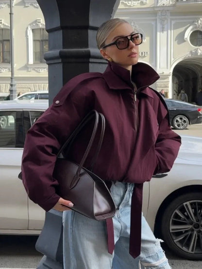 Veste aviateur matelassée légère