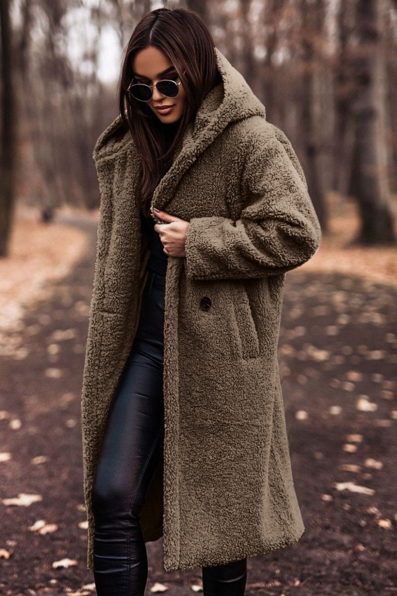 Manteau d'Hiver Chaud et Élégant pour Femme