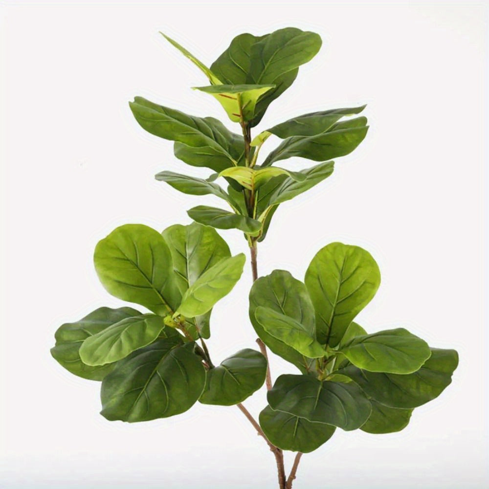 1pc Ficus Caoutchouc Artificiel 132cm