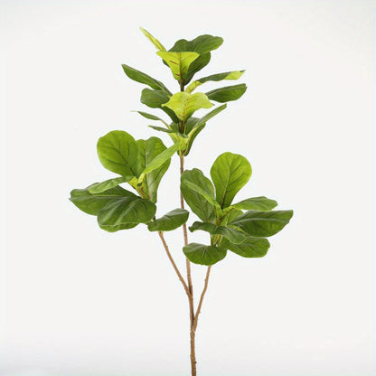 1pc Ficus Caoutchouc Artificiel 132cm