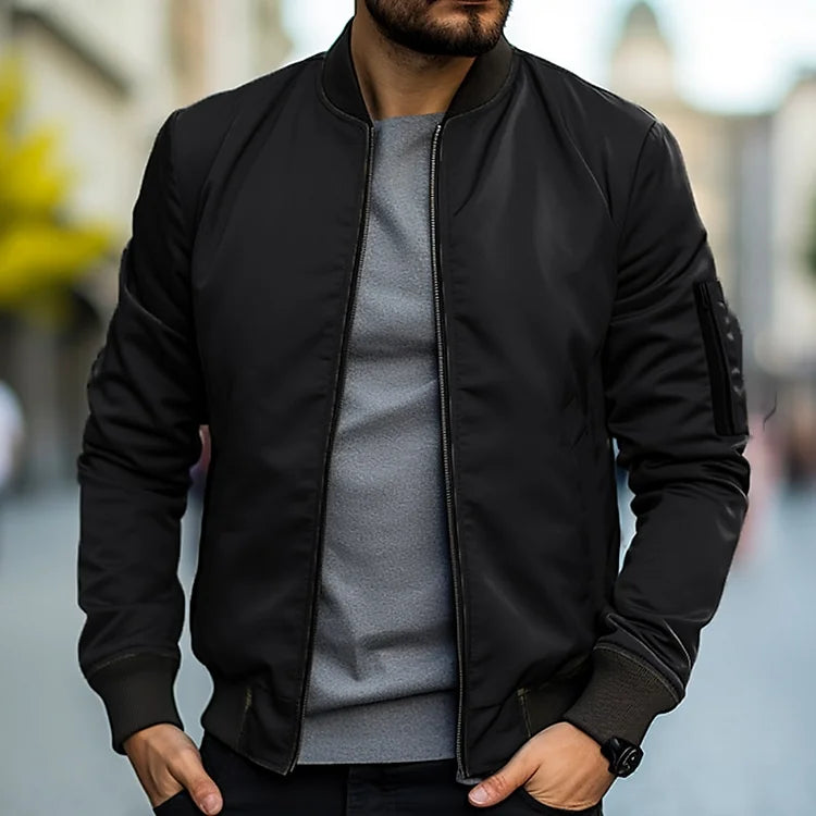 Veste Legere Zippée Moderne pour Homme