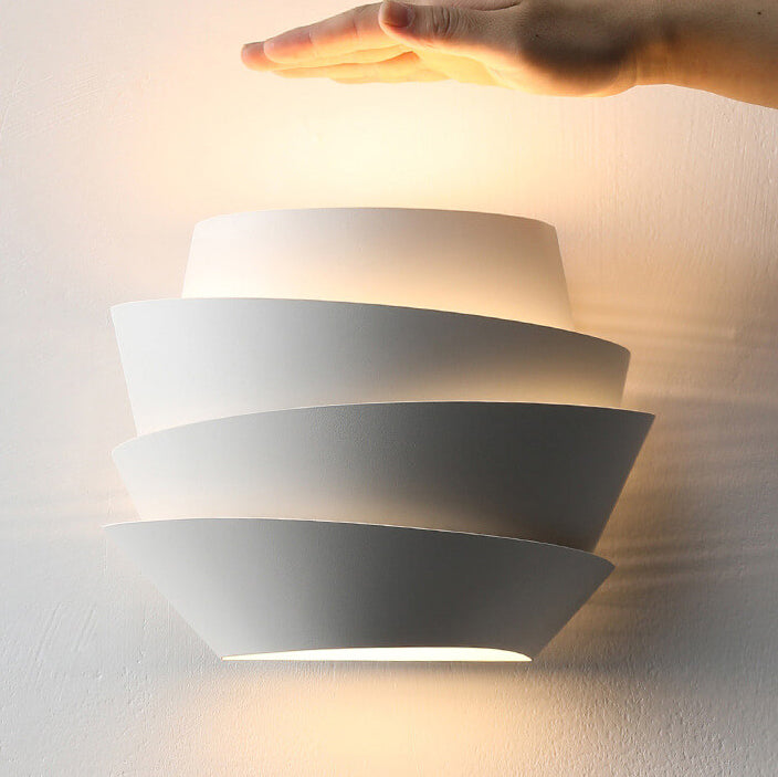 Lampe Murale Double Points de Lumière en Fer Scandinave