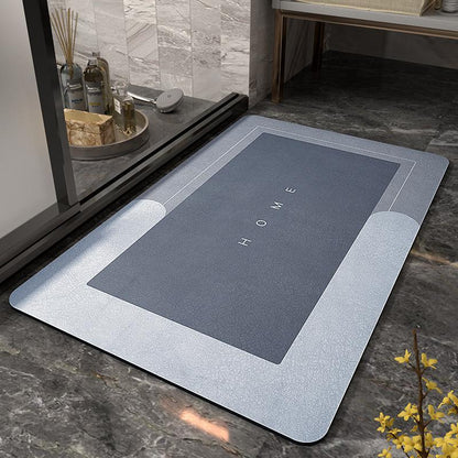 Tapis de Salle de Bain Super Absorbant Doux Sèche Rapide