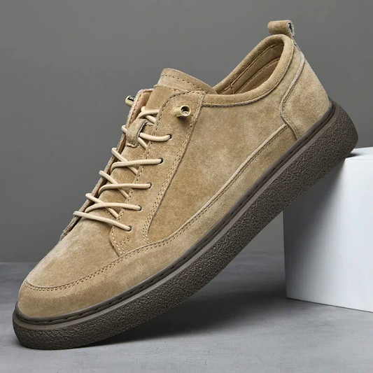 Baskets En Daim À Lacets Tendance Pour Homme