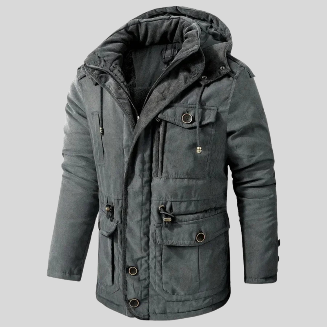 Veste D'hiver Pour Hommes Avec Doublure Douce