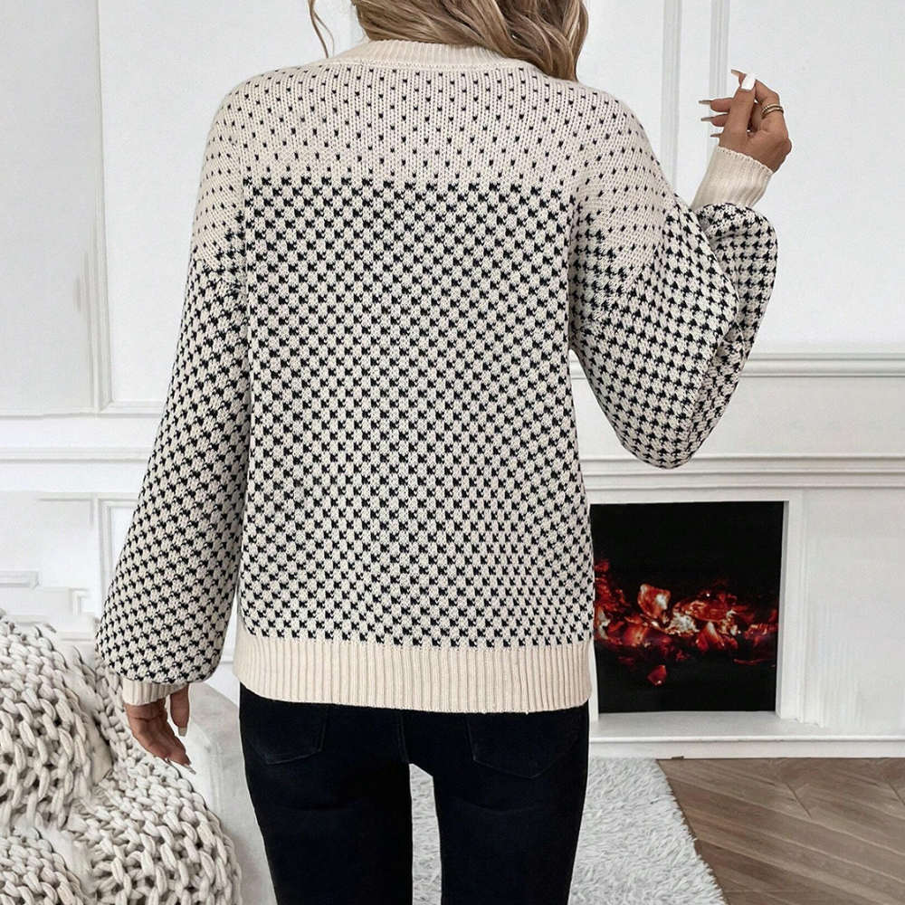 Pull Femme Col Rond Élégant