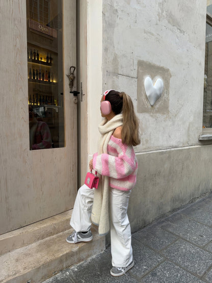 Pull en maille léger et confortable pour superpositions décontractées