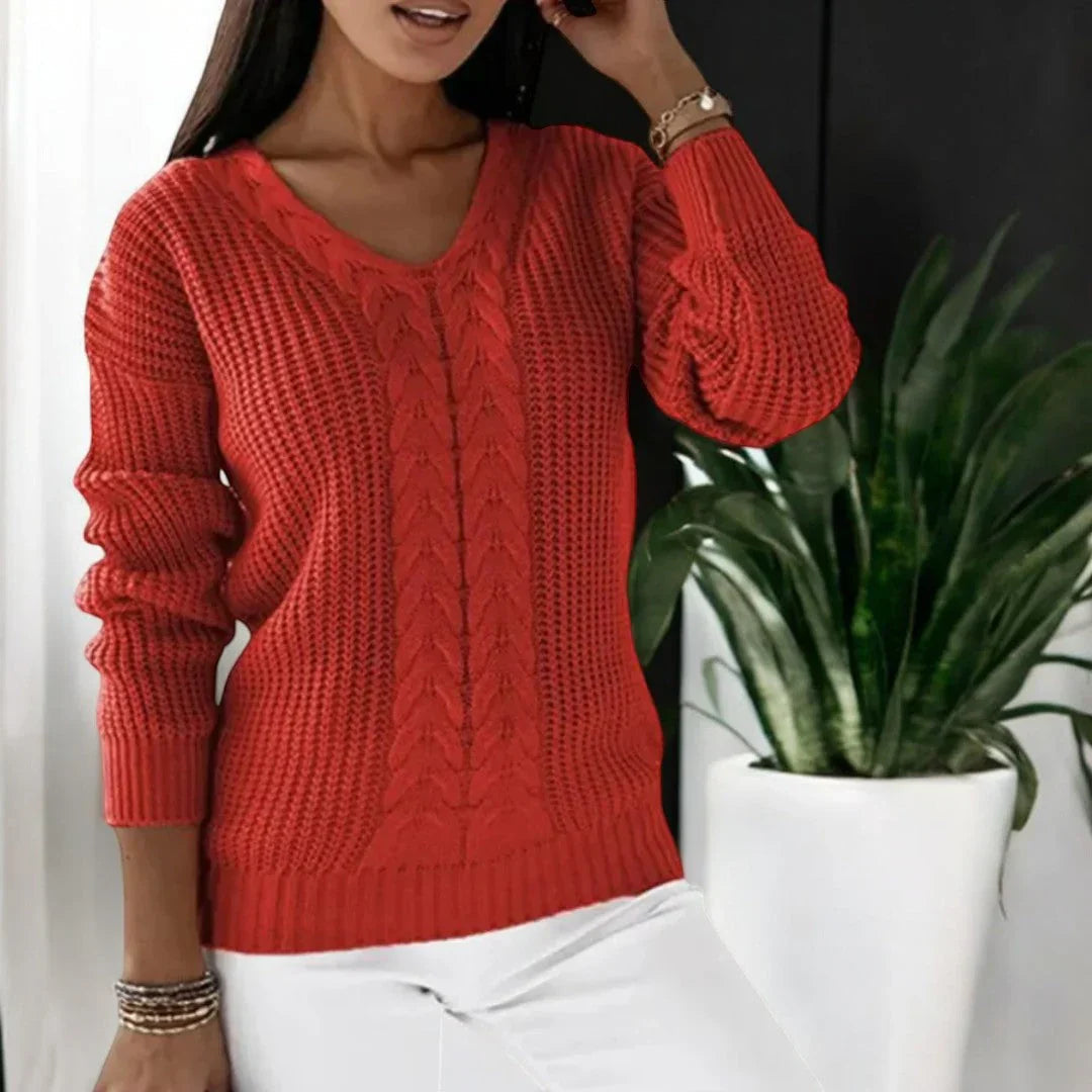 Pull en maille douillet pour femmes