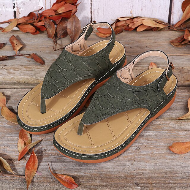 Sandales orthopédiques confortables pour un maintien tout au long de la journée