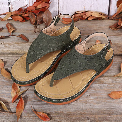 Sandales orthopédiques confortables pour un maintien tout au long de la journée