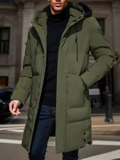 Veste Moderne Durable Matelassé Midi pour Homme