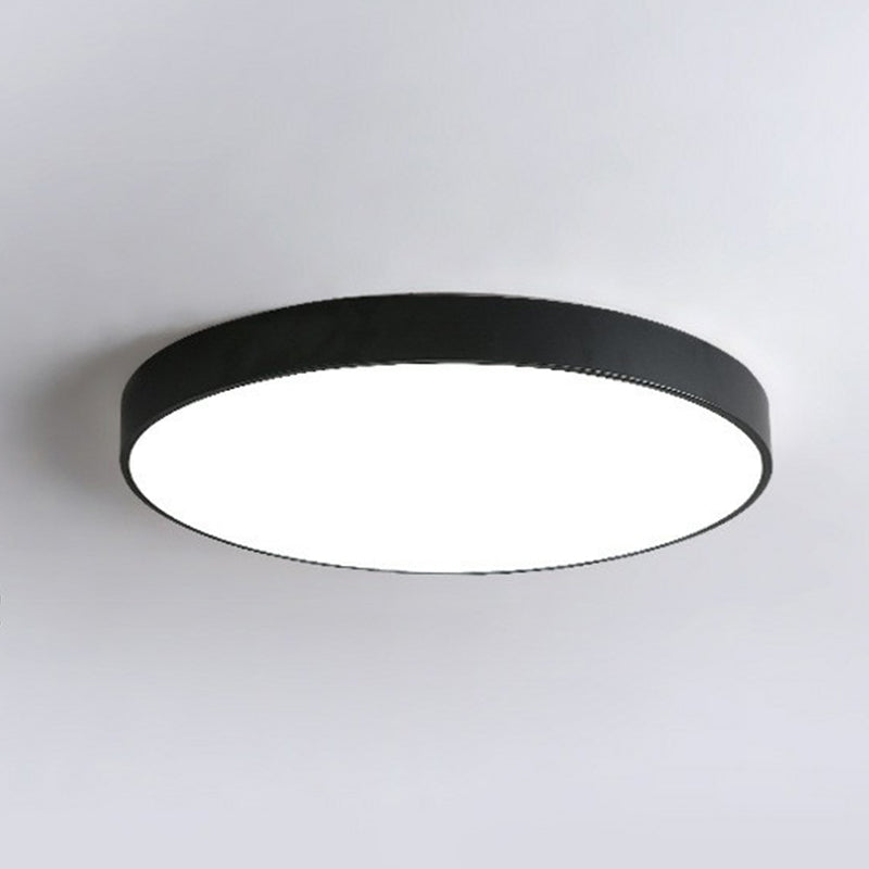 Luminaire de Plafond LED Rond Métallique Nordique