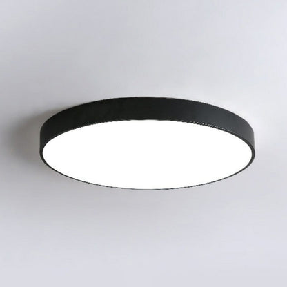 Luminaire de Plafond LED Rond Métallique Nordique