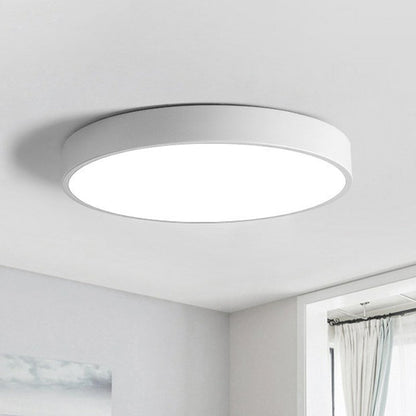 Luminaire de Plafond LED Rond Métallique Nordique