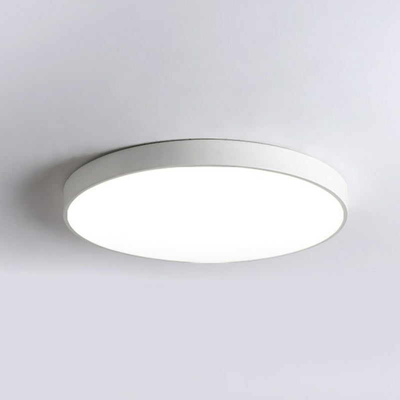 Luminaire de Plafond LED Rond Métallique Nordique