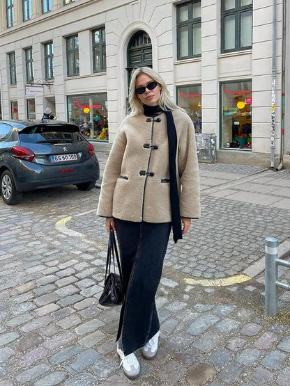 Manteau long douillet et moelleux pour un style hivernal chic