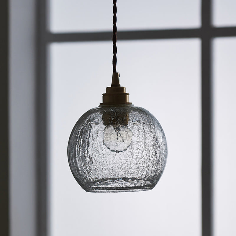 Suspension Industrielle en Verre Sphère pour Plafond