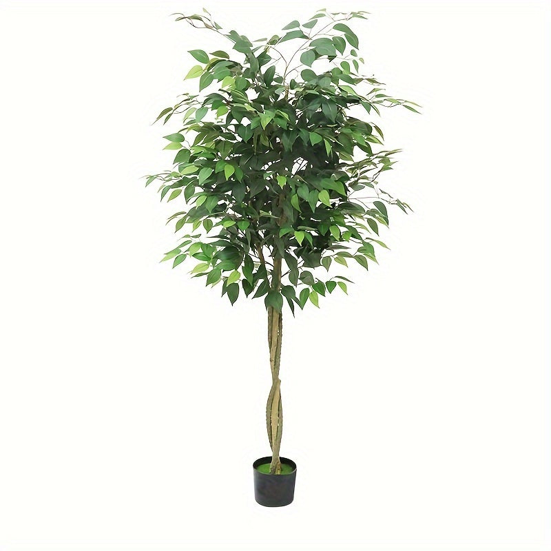 1pc Ficus Artificiel en Soie 120cm à 210cm