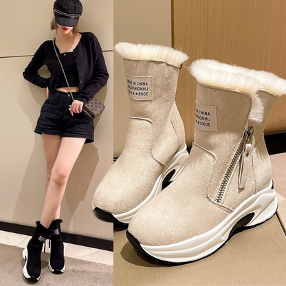 Bottes d'hiver sportives et confortables pour femmes