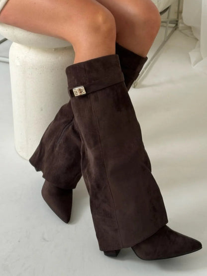 Bottes hautes élégantes et durables pour femmes